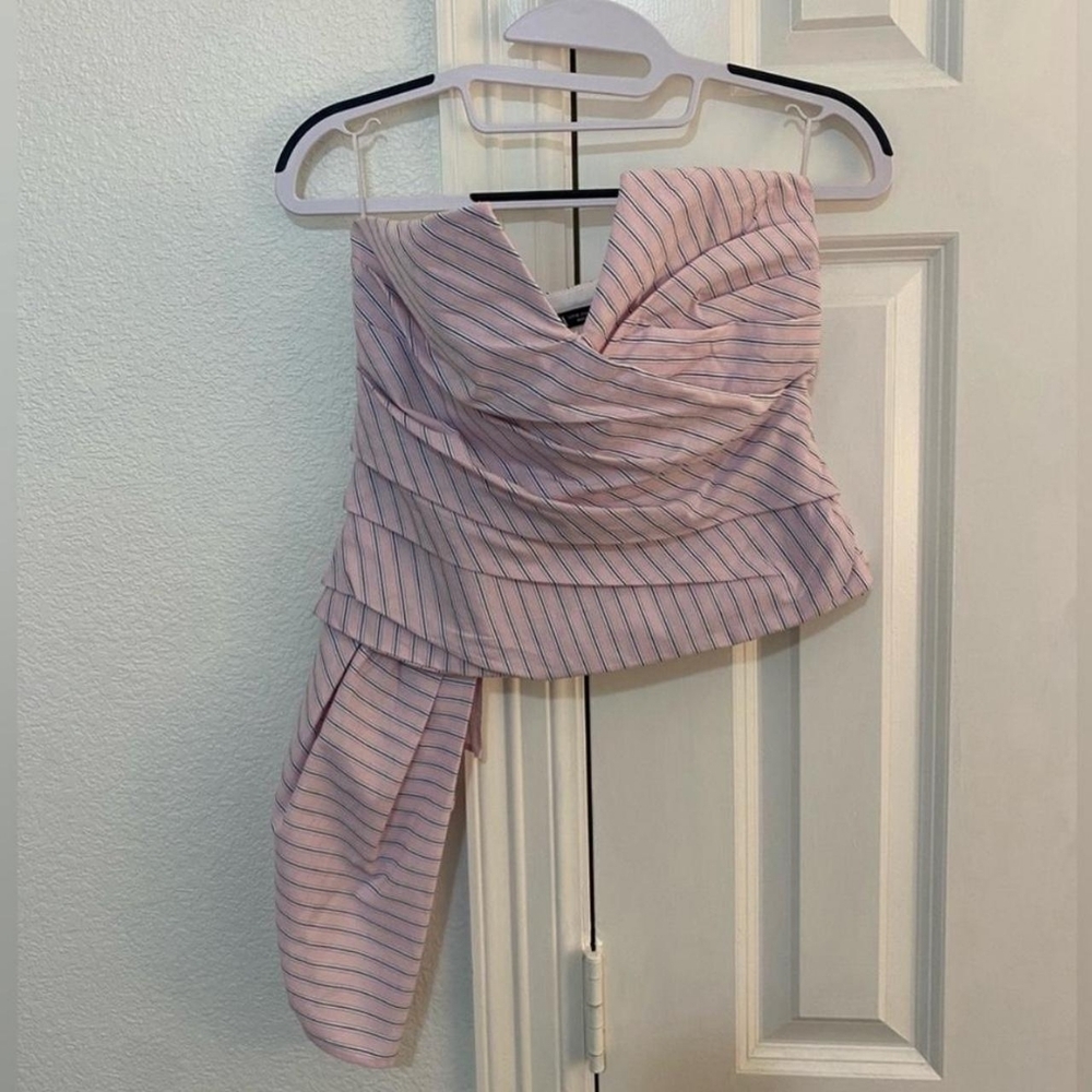 Zara Pink Women's Crop-top